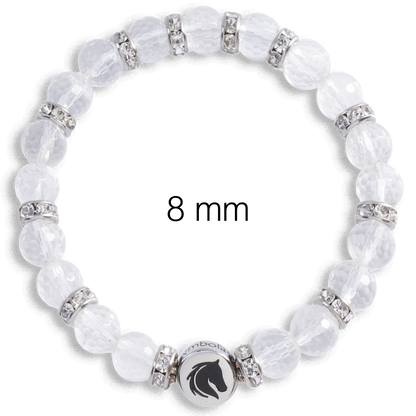 Symbolas® Birthstone Bracelet<br><strong>PISCES</strong><br>Compassion, Empathy, Deep Emotional Sensitivity