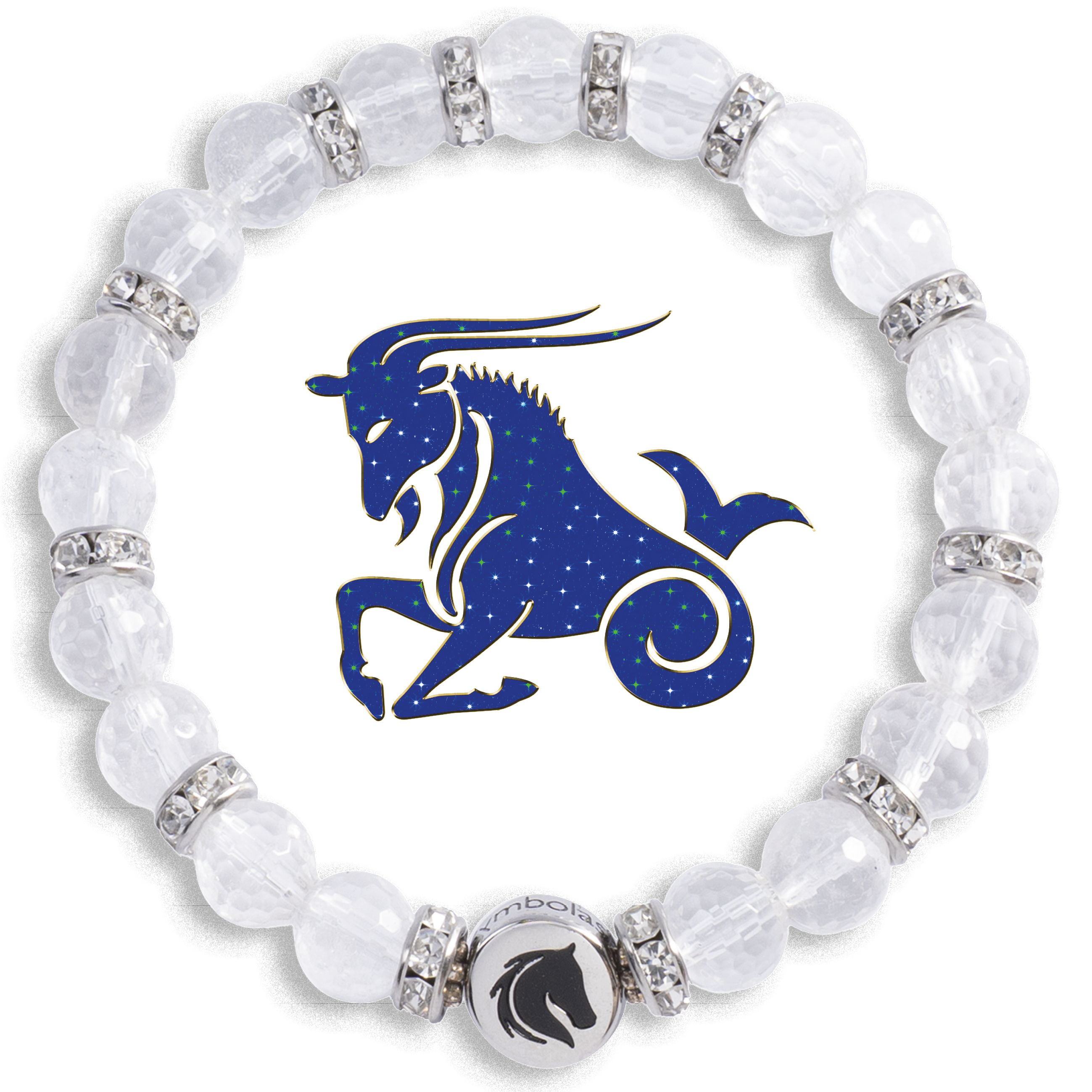 Symbolas® Birthstone Bracelet<br><strong>PISCES</strong><br>Compassion, Empathy, Deep Emotional Sensitivity