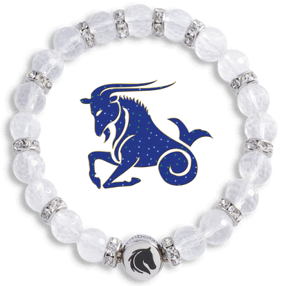 Symbolas® Birthstone Bracelet<br><strong>PISCES</strong><br>Compassion, Empathy, Deep Emotional Sensitivity