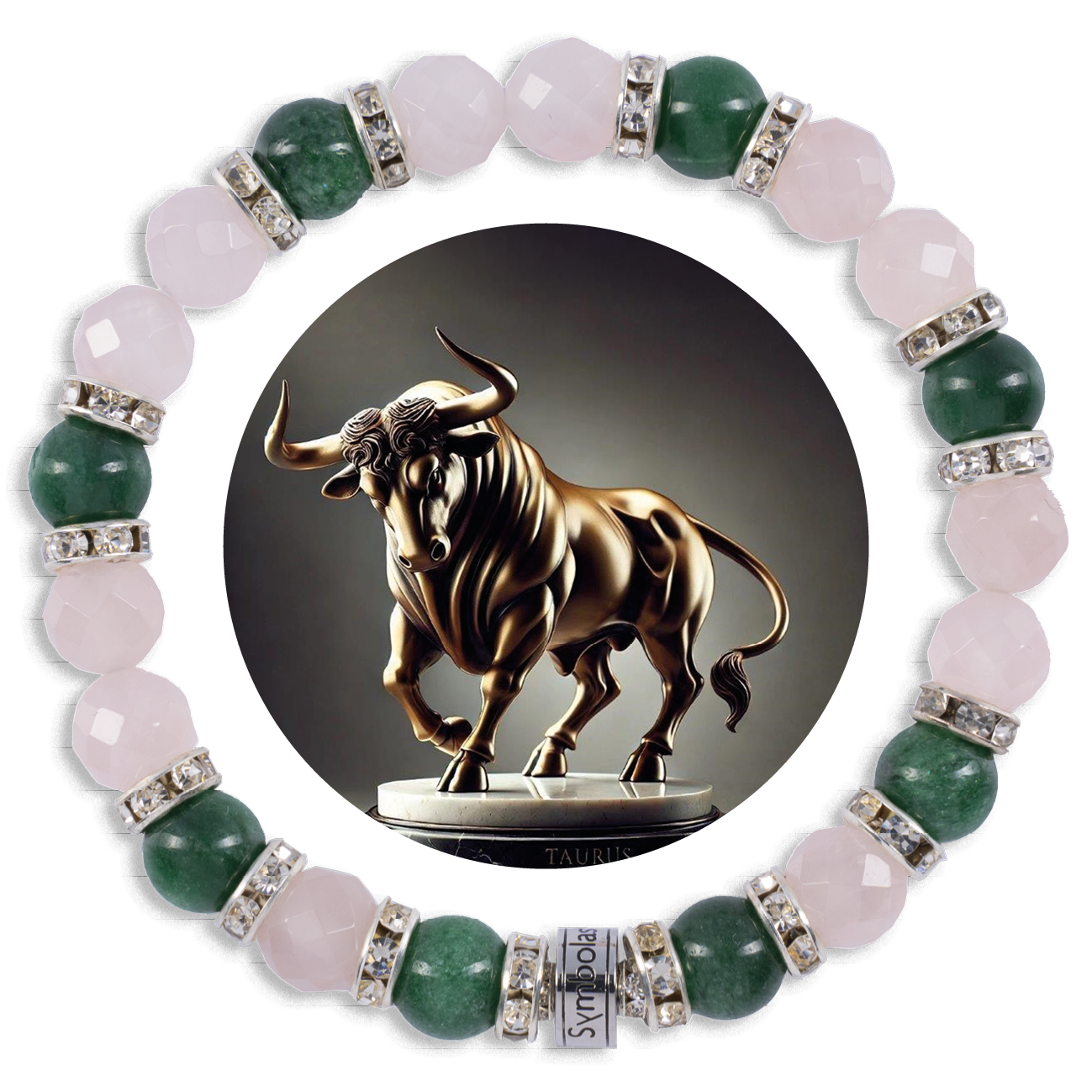 Symbolas Geburtssteine-Armband "Stier"