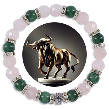 Symbolas Geburtssteine-Armband "Stier"