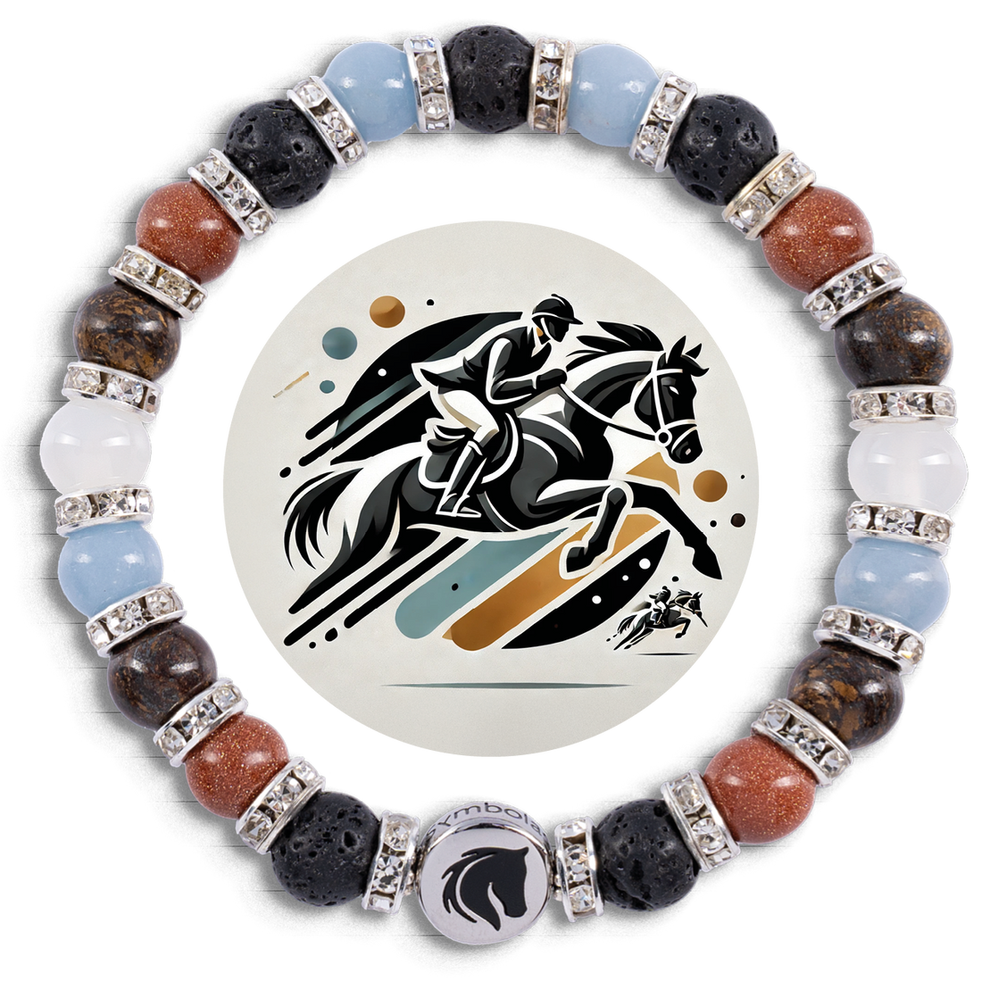 Symbola Saddle-Up Bracelet "Vigor &amp; Zest for Life"