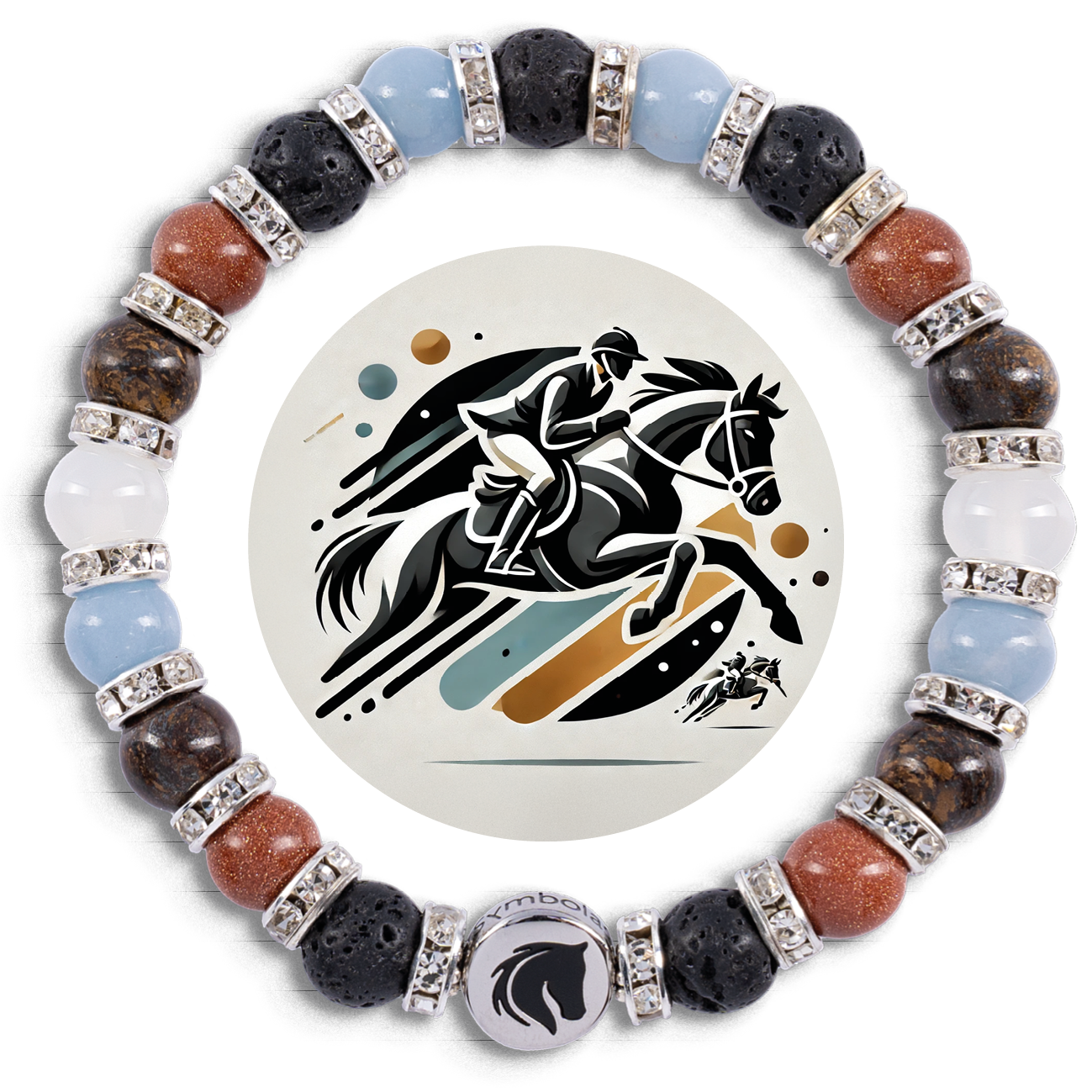 Symbola Saddle-Up Bracelet "Vigor &amp; Zest for Life"