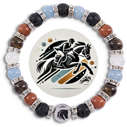 Symbola Saddle-Up Bracelet "Vigor &amp; Zest for Life"