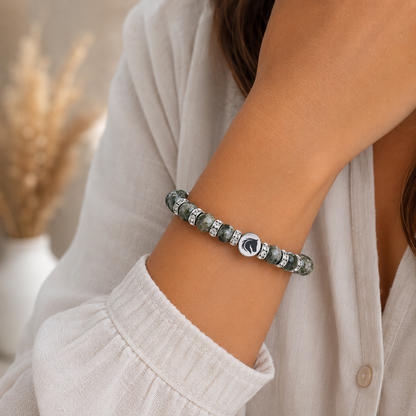 Symbolas Glückssteine Armband Waage
