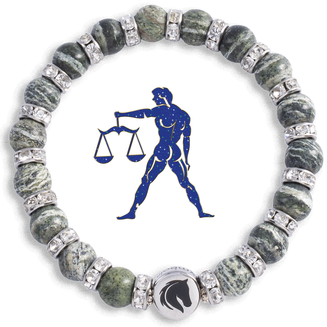 Symbolas Glückssteine Armband Waage