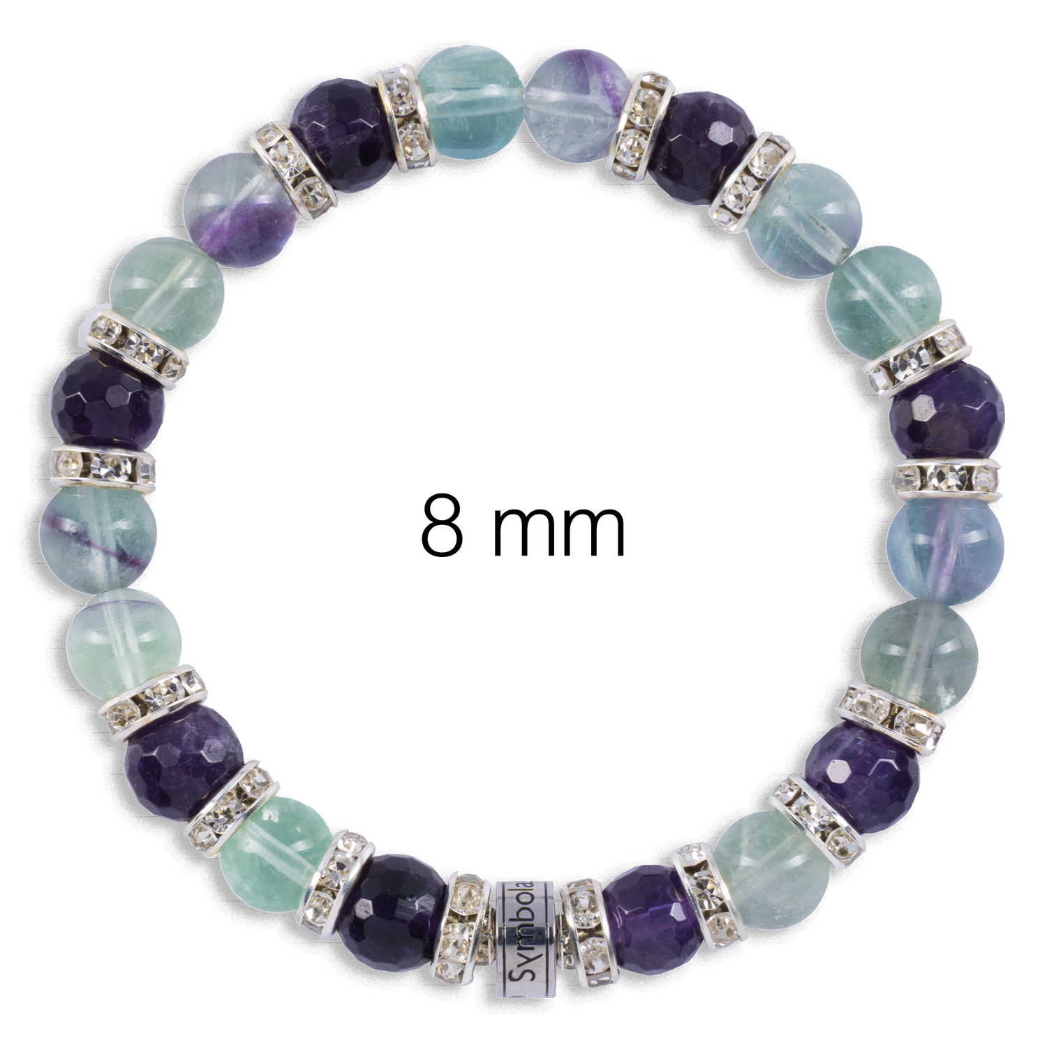Symbolas Geburtssteine-Armband "Wassermann"