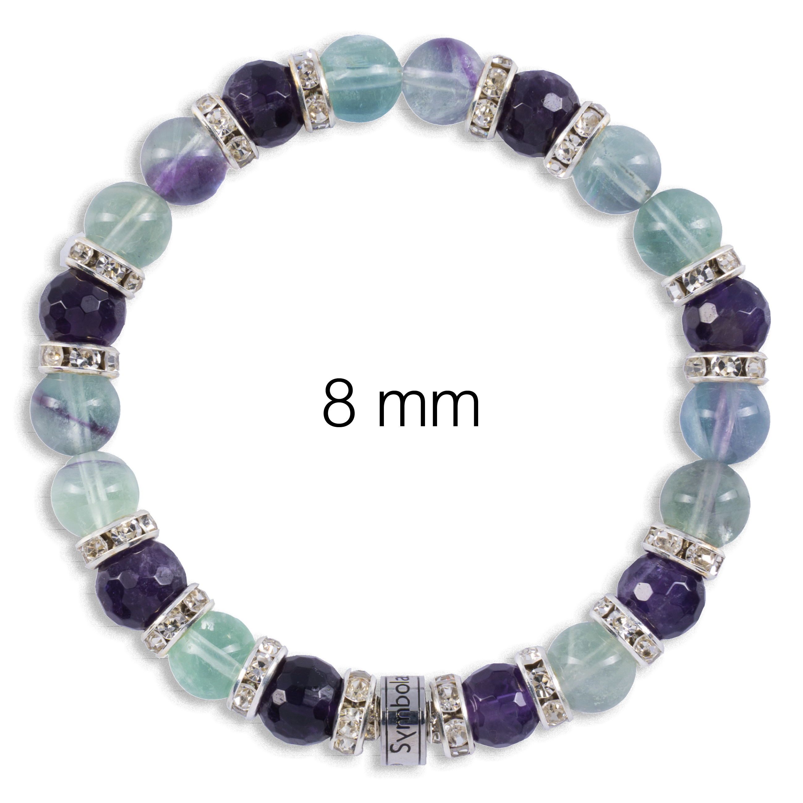 Symbolas Geburtssteine-Armband "Wassermann"