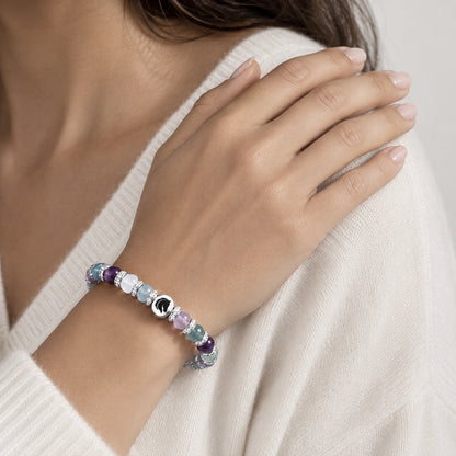 Symbolas® Birthstone Bracelet<br><strong>PISCES</strong><br>Compassion, Empathy, Deep Emotional Sensitivity