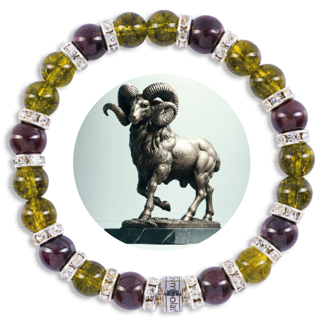 Symbola Birthstone Bracelet "Aries"