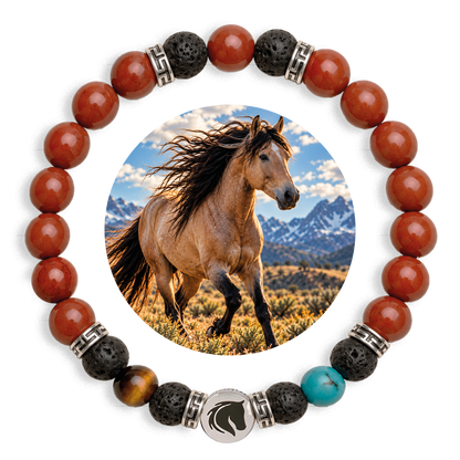 Symbolas - 10 Jahre Mustang Makeover V.I.P. Edition - Armband "Wild Heart" (Herren)