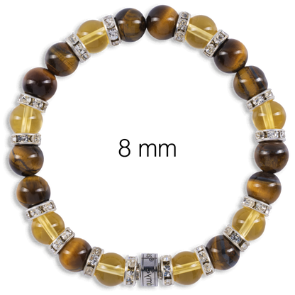 Symbolas Geburtssteine-Armband "Zwilling"