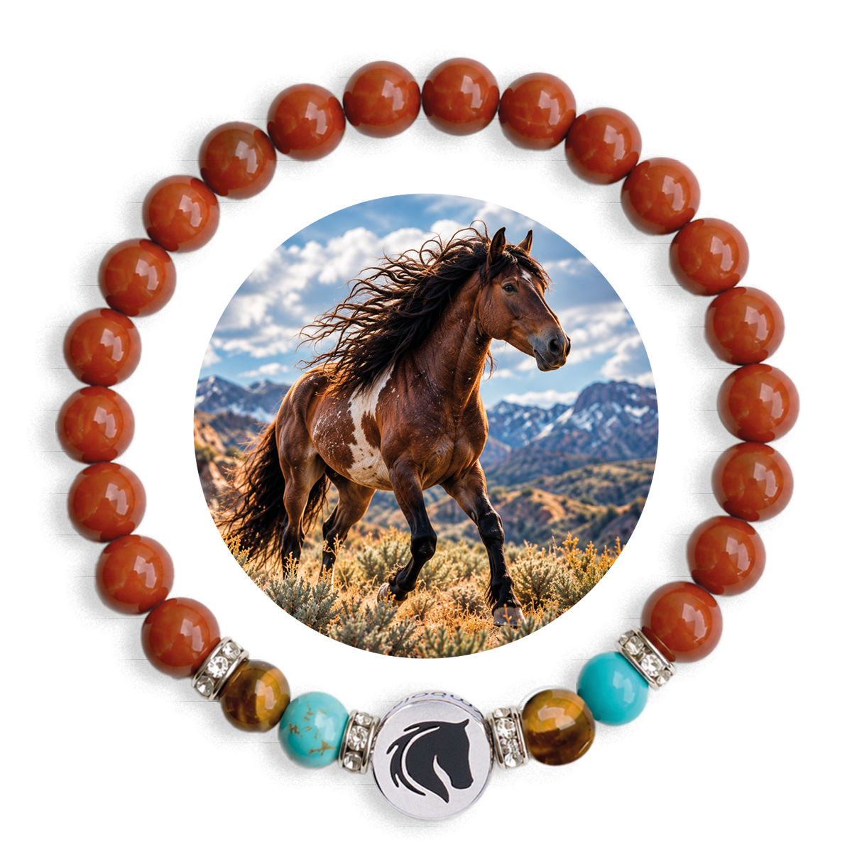 Symbolas - 10 Jahre Mustang Makeover V.I.P. Edition - Armband "Wild Heart" (Damen)