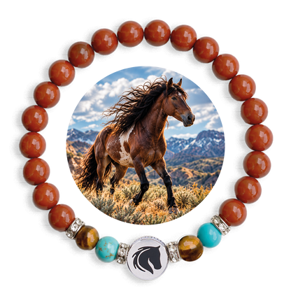 Symbolas - 10 Jahre Mustang Makeover V.I.P. Edition - Armband "Wild Heart" (Damen)